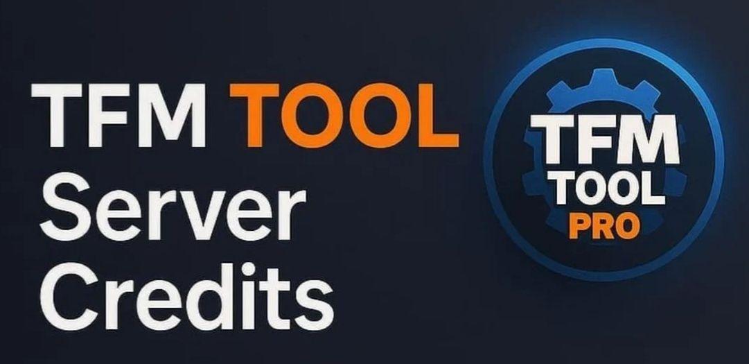 ⚡TFM Tool Credit Recharge [ instant ] 
